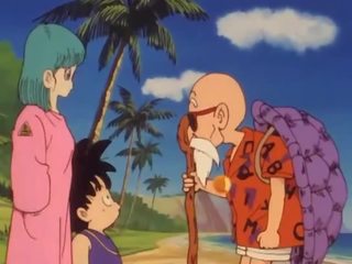 Bulma spĺňa the healer roshi a klipy ju pička