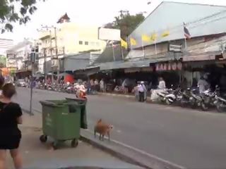 Pattaya ayakkabılar yol tayland