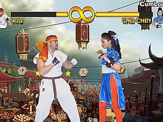 X xếp hạng phim và bạo lực trong một xxx bắt chước của đường phố fighter