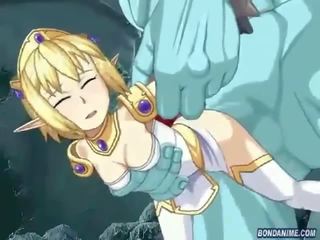 3d petite blonde elf gets pounded